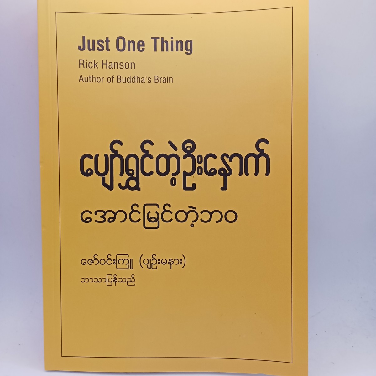 ပျော်ရွှင်တဲ့ဦးနှောက်အောင်မြင်တဲ့ဘဝ