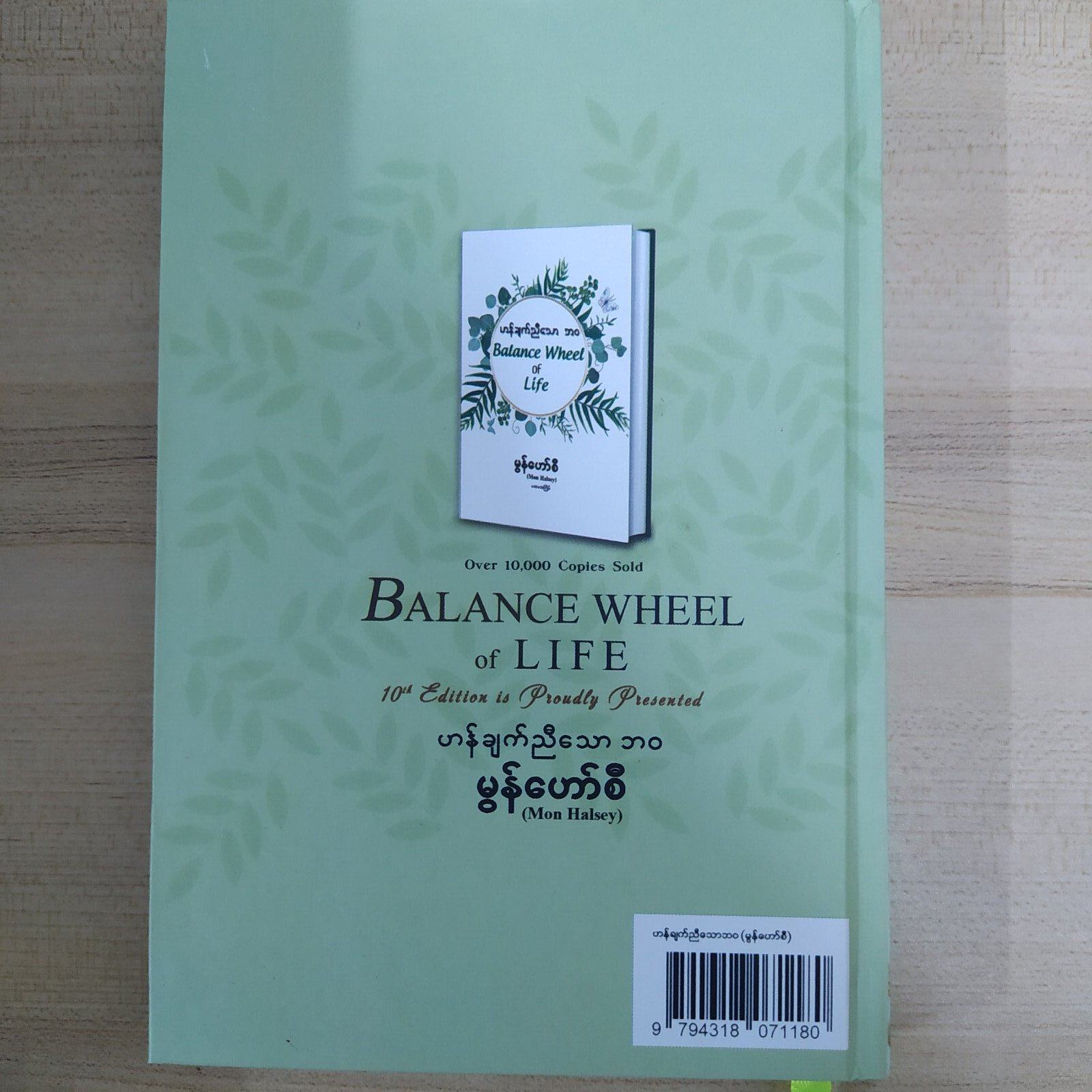 ဟန်ချက်ညီသောဘ၀ BALANCE WHEEL OF LIFE (မွန်ဟော်စီ)