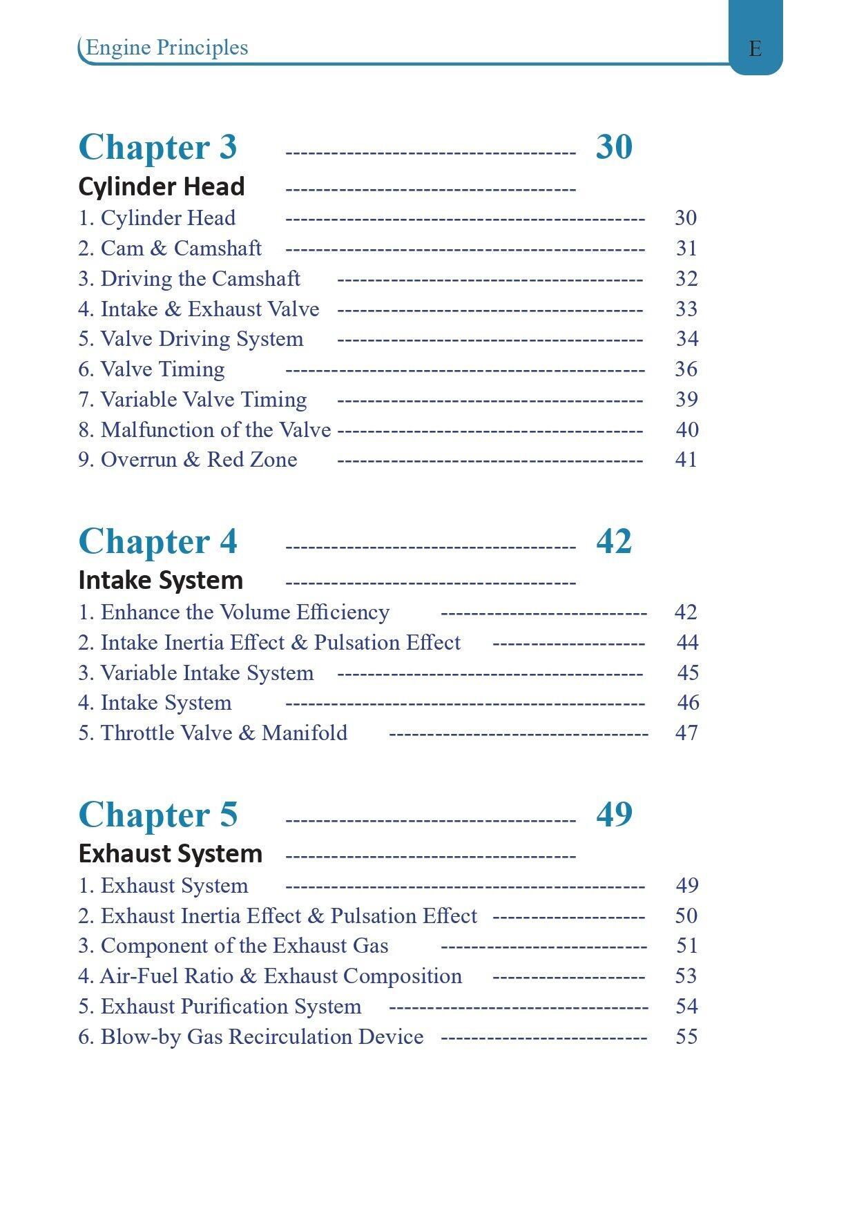 Engine Principles (မော်တော်ယာဉ် အင်ဂျင်ပိုင်းစာအုပ်) (ကျော်ဇင်ကောင်း)