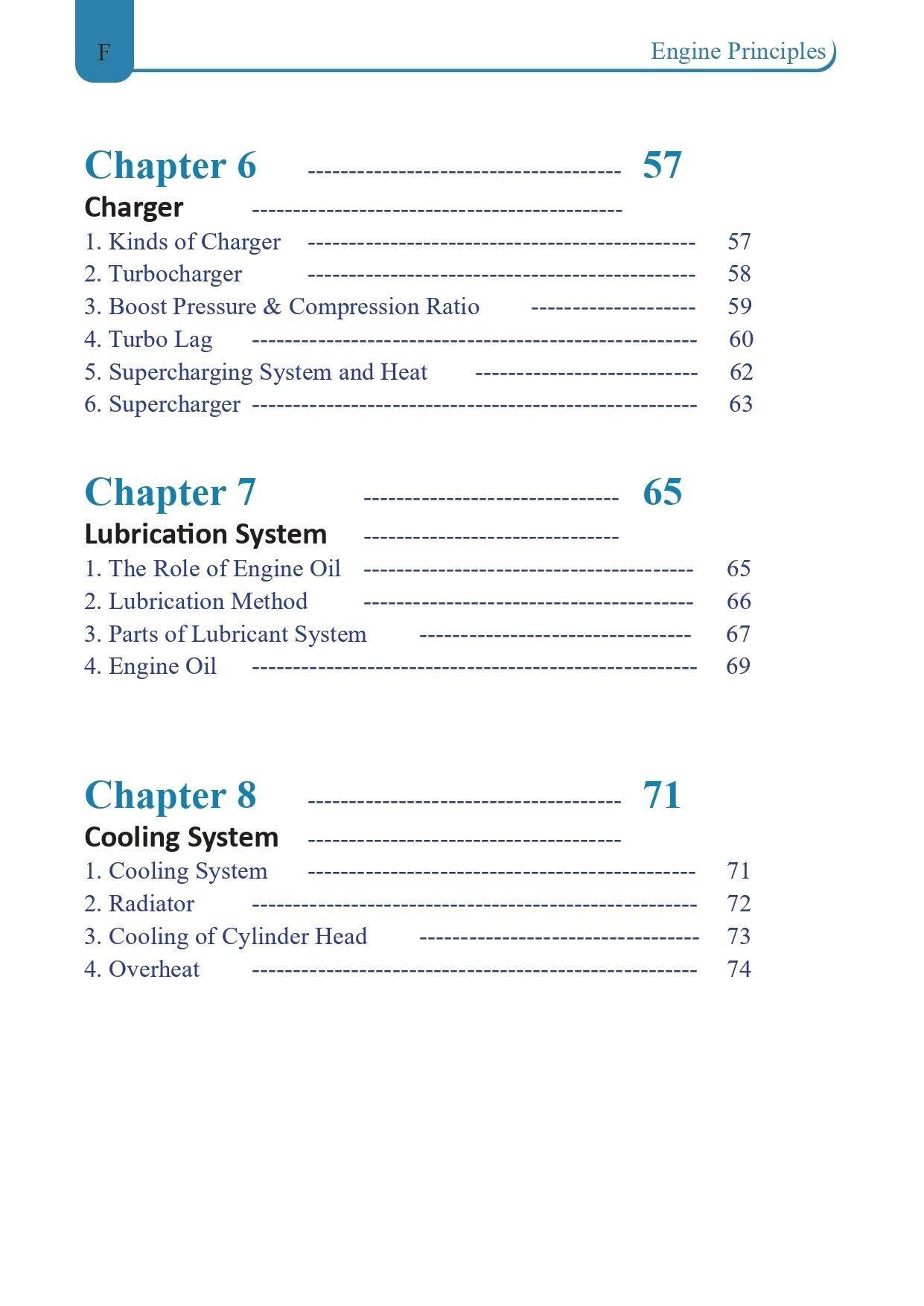 Engine Principles (မော်တော်ယာဉ် အင်ဂျင်ပိုင်းစာအုပ်) (ကျော်ဇင်ကောင်း)