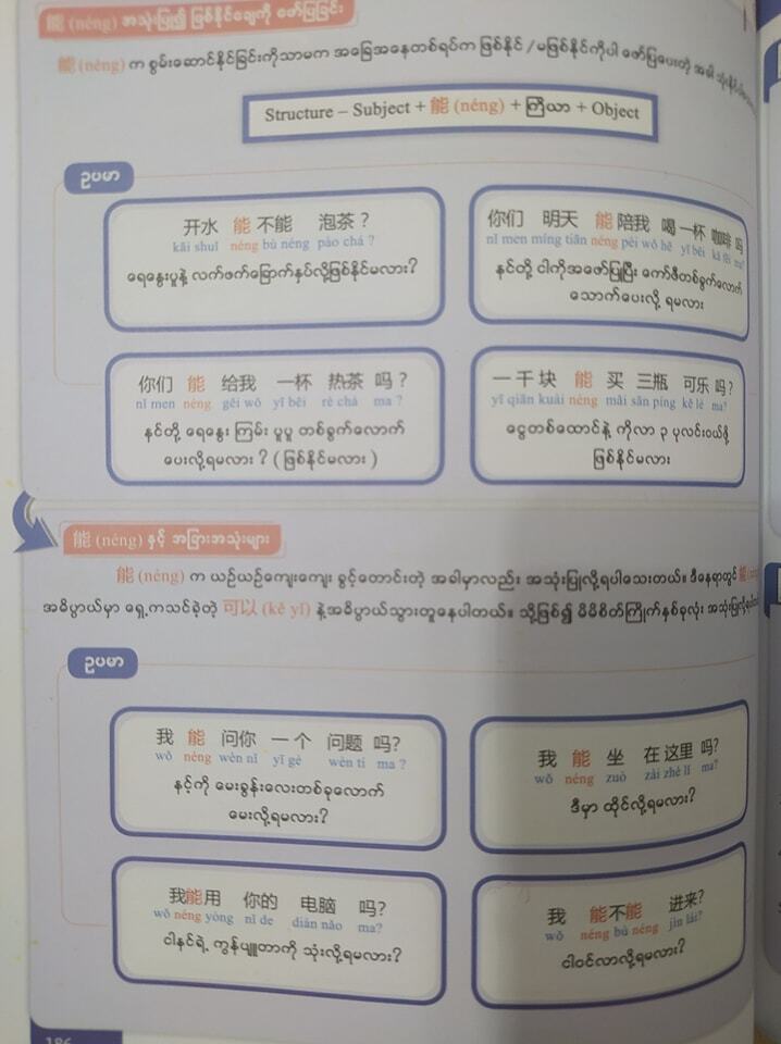 LMB CHINESE (တရုတ် ဘာသာစကား 4 Skills အခြေခံမှ စလေ့လာနိုင်သည့်စာအုပ်)