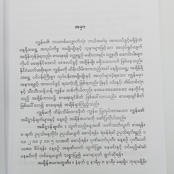 ရင်နင့်အောင်မွှေး - ဂျာနယ်ကျော်မမလေး