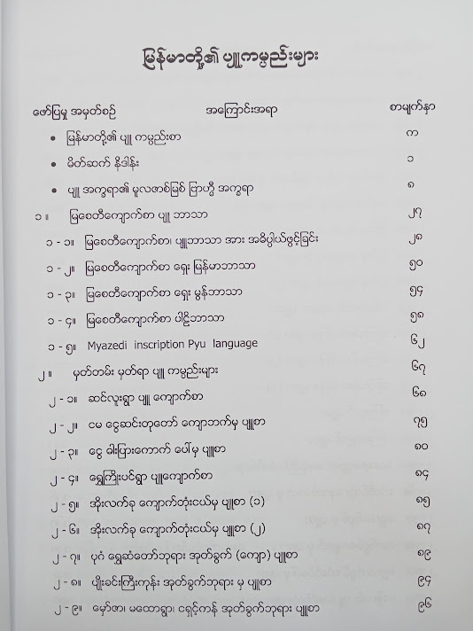 မြန်မာတို့၏ ပျူကမ္ပည်းများ - မောင်မောင်သန်း