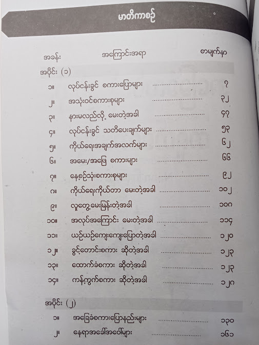Speak basic business Chinese-Myanmar - Nann