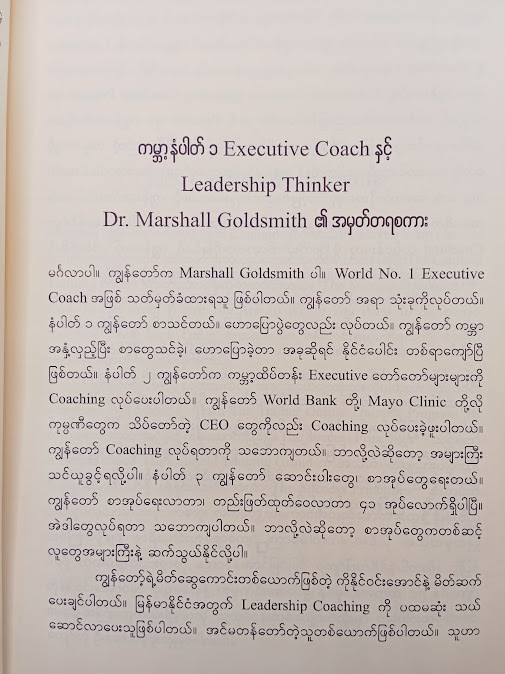 The Professional Business Coach - နိုင်ဝင်းအောင်
