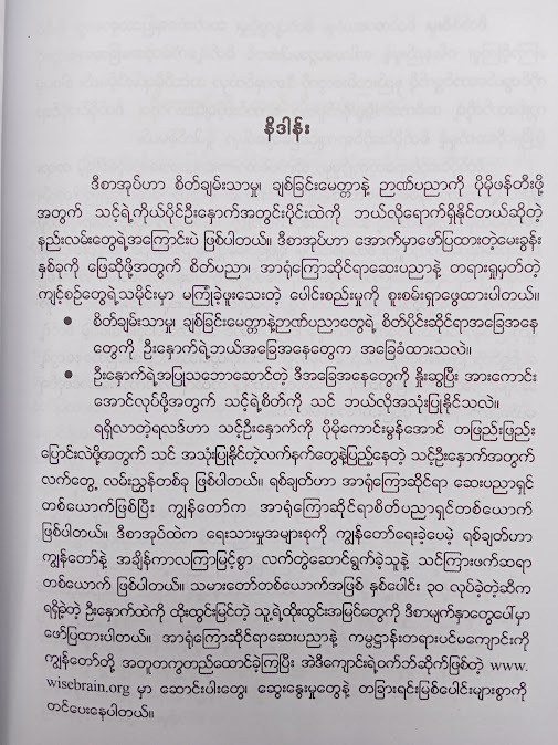 Buddha's Brain - ဇော်ဝင်းကြူ(ပျဉ်းမနား)